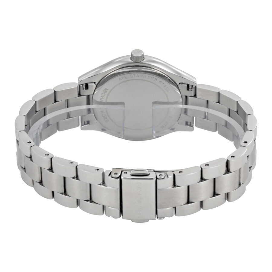 Buy Michael Kors Mini Slim Runway Silver Dial Stainless Steel Watch - MK3514 in Pakistan