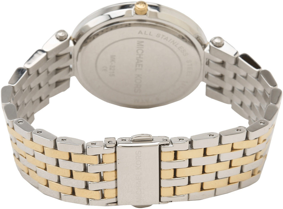 Buy Michael Kors Women’s Quartz Stainless Steel Gold Two-Tone Bracelet 39mm Watch MK3215 in Pakistan