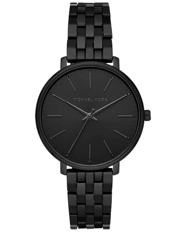 Buy Michael Kors Analog Black Dial Black Stainless Steel Strap Women's Watch-MK4455 in Pakistan