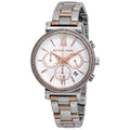 Buy Michael Kors Womens Chronograph Quartz Sofie Stainless Steel White Dial 39mm Watch - Mk6558 in Pakistan