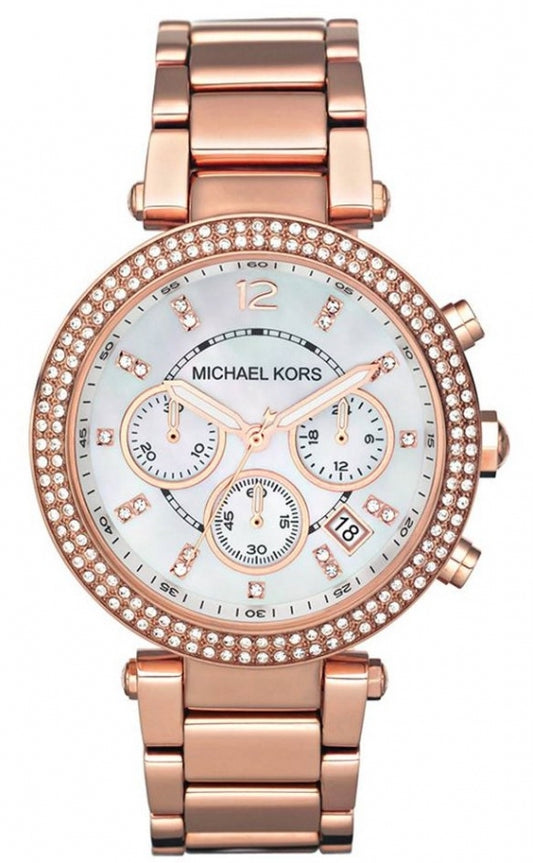 Buy Michael Kors Women’s Quartz Stainless Steel Mother of Pearl Dial 33mm Watch - MK5616 in Pakistan