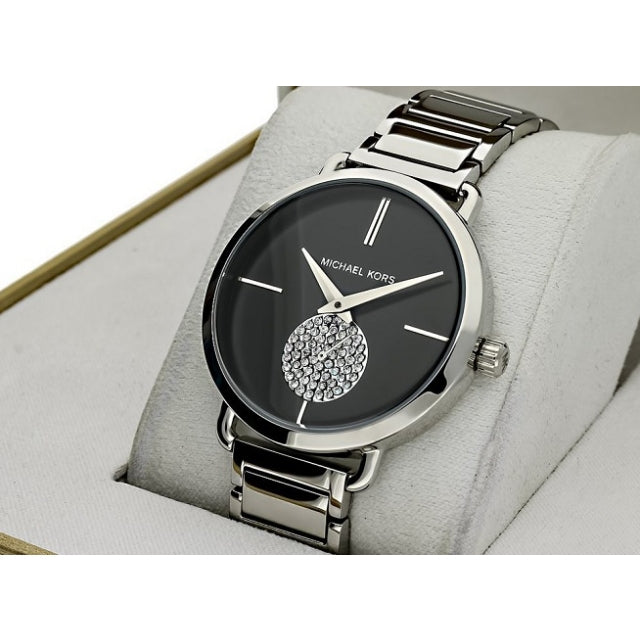 Buy Michael Kors Women’s Quartz Stainless Steel Black Dial 36mm Watch - MK3638 in Pakistan