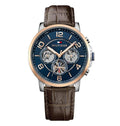 Buy Tommy Hilfiger Mens Quartz Leather Strap Blue Dial 44mm Watch - 1791290 in Pakistan