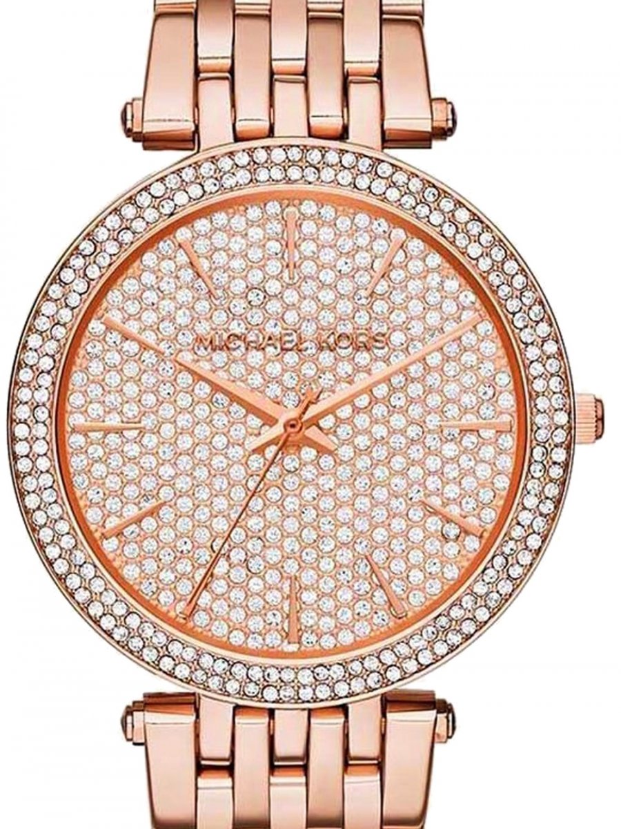 Buy Michael Kors Womens Quartz Darci Stainless Steel Rose Gold Dial 39mm Watch - Mk3439 in Pakistan