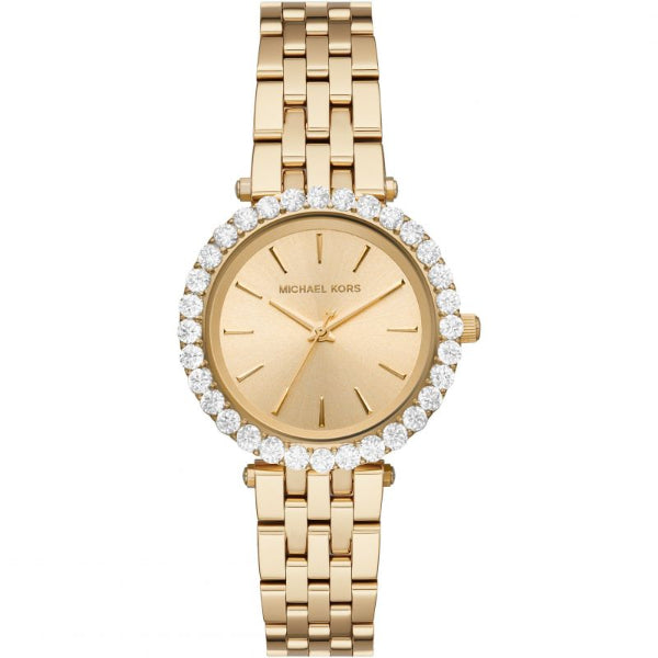 Buy Michael Kors Womens Quartz Darci Gold Stainless Steel Gold Dial 35mm Watch - Mk4513 in Pakistan