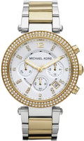 Buy Michael Kors Womens Quartz Parker White Dial Stainless Steel Two-tone Watch - Mk5626 in Pakistan