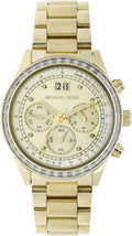 Buy Michal Kors Brinkley Gold-tone Dial Stainless Steel Chronograph Quartz Ladies Watch - Mk6187 in Pakistan