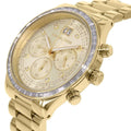 Buy Michal Kors Brinkley Gold-tone Dial Stainless Steel Chronograph Quartz Ladies Watch - Mk6187 in Pakistan