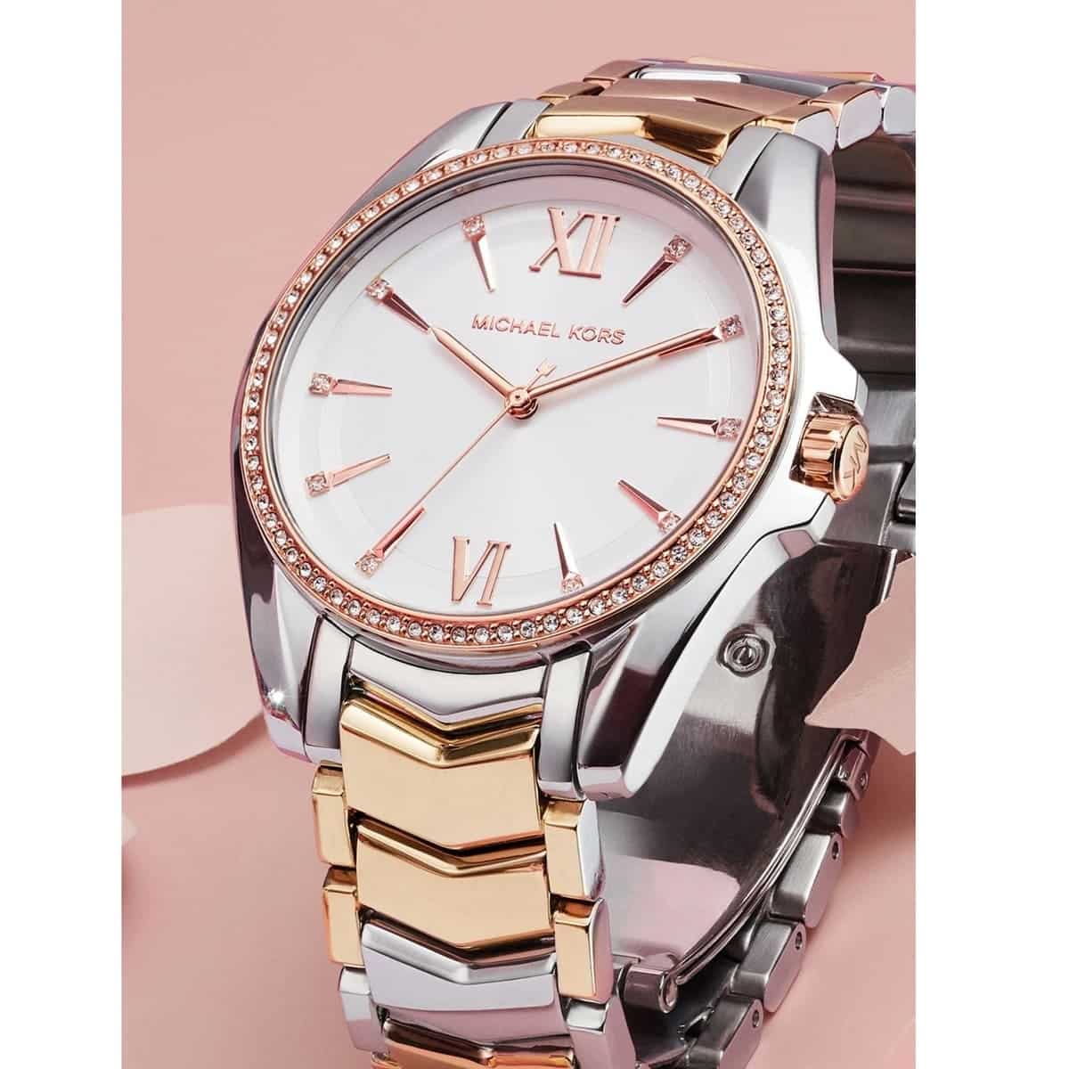 Buy Michael Kors Womens Quartz Whitney Stainless Steel White Dial 38mm Watch - Mk6686 in Pakistan