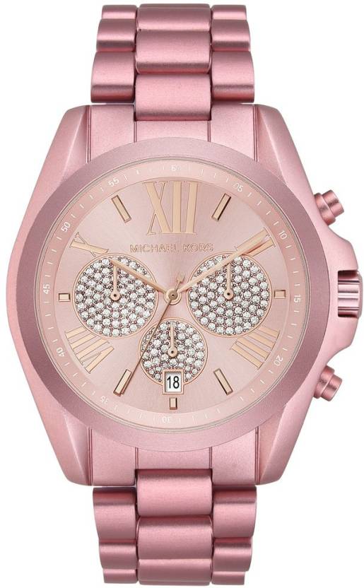 Michael kors discount bradshaw pink