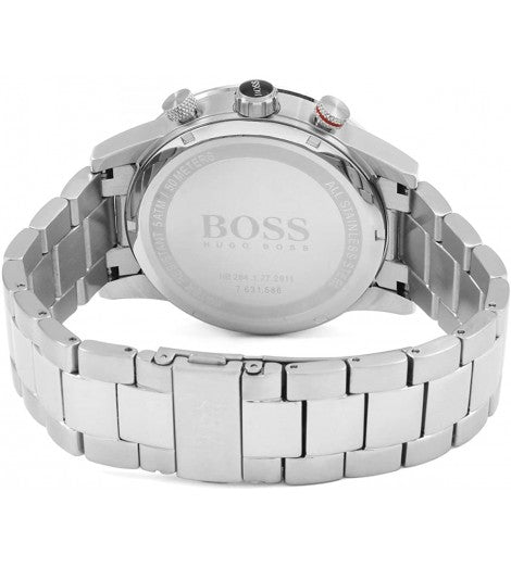 Buy Hugo Boss Mens Chronograph Quartz Rafale Stainless Steel Silver Dial Watch - 1513511 in Pakistan