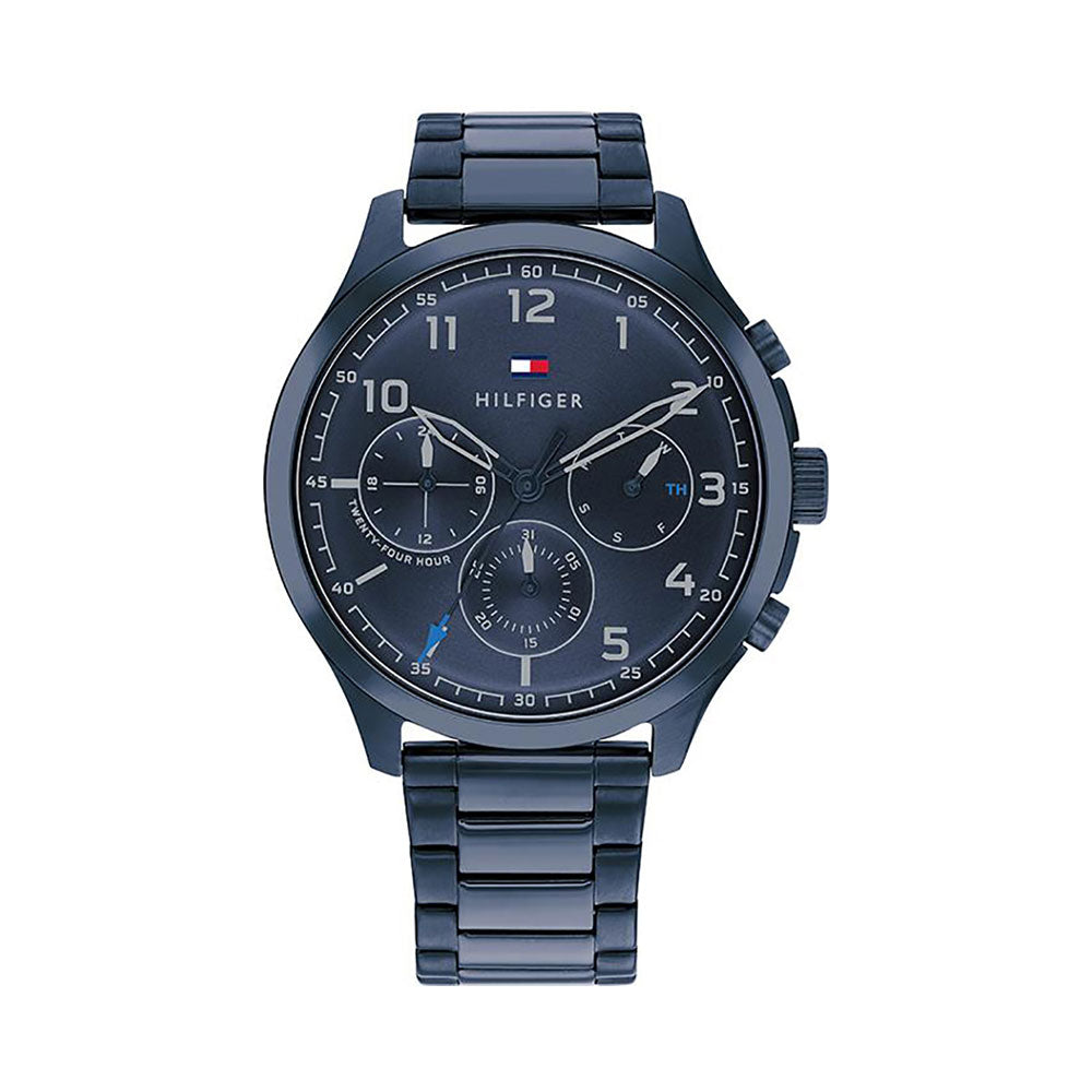 Buy Tommy Hilfiger Quartz Stainless Steel Blue Dial 45mm Watch for Men - 1791853 in Pakistan