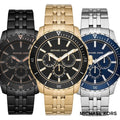 Buy Michael Kors Mens Multifunctional Gold Stainless Steel Black Dial 44mm Watch - Mk7154 in Pakistan