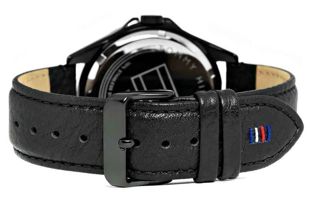 Buy Tommy Hilfiger Quartz Leather Strap Blue Dial 46mm Watch for Men - 1791368 in Pakistan