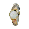 Buy Burberry Women's Swiss Made Quartz Multicolor Leather Strap Mother Of Pearl Dial 26mm Watch BU9226 in Pakistan