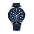 Buy Tommy Hilfiger Quartz Blue Silicone Strap Blue Dial 44mm Watch for Men - 1791635 in Pakistan