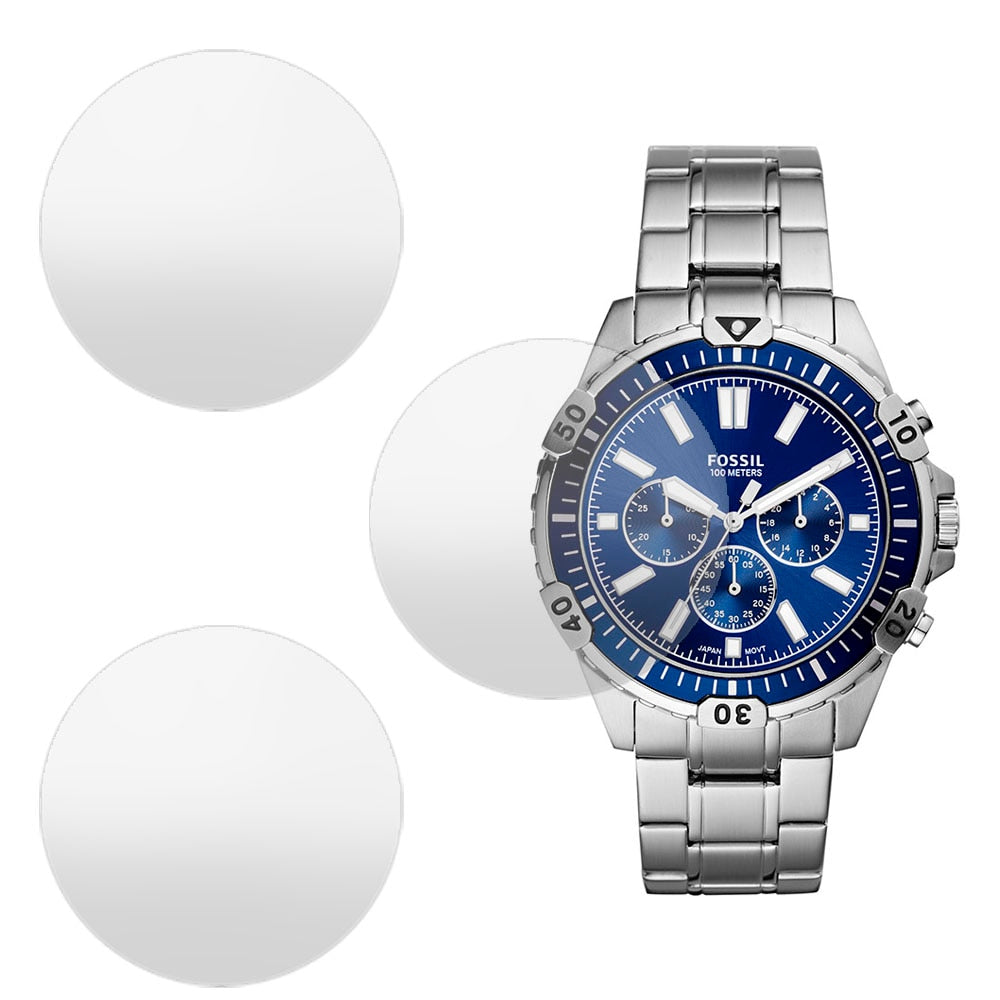 Buy Fossil Men's Chronograph Quartz Silver Stainless Steel Blue Dial 44mm Watch FS5623 in Pakistan