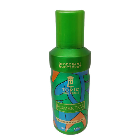 Buy Topic Romantica Deodorant Body Spray 150ml in Pakistan