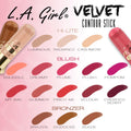 Buy L.A. Girl Cosmetics Velvet Contour Blush Stick - Suede in Pakistan