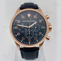 Buy Michael Kors Men’s Chronograph Quartz Leather Strap Black Dial 45mm Watch - MK8535 in Pakistan