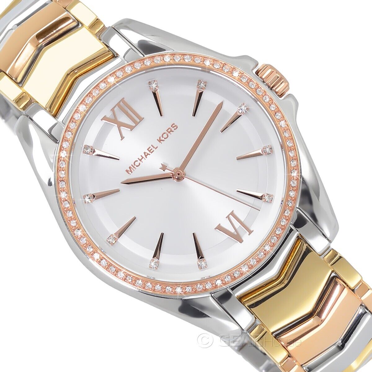 Buy Michael Kors Womens Quartz Whitney Stainless Steel White Dial 38mm Watch - Mk6686 in Pakistan