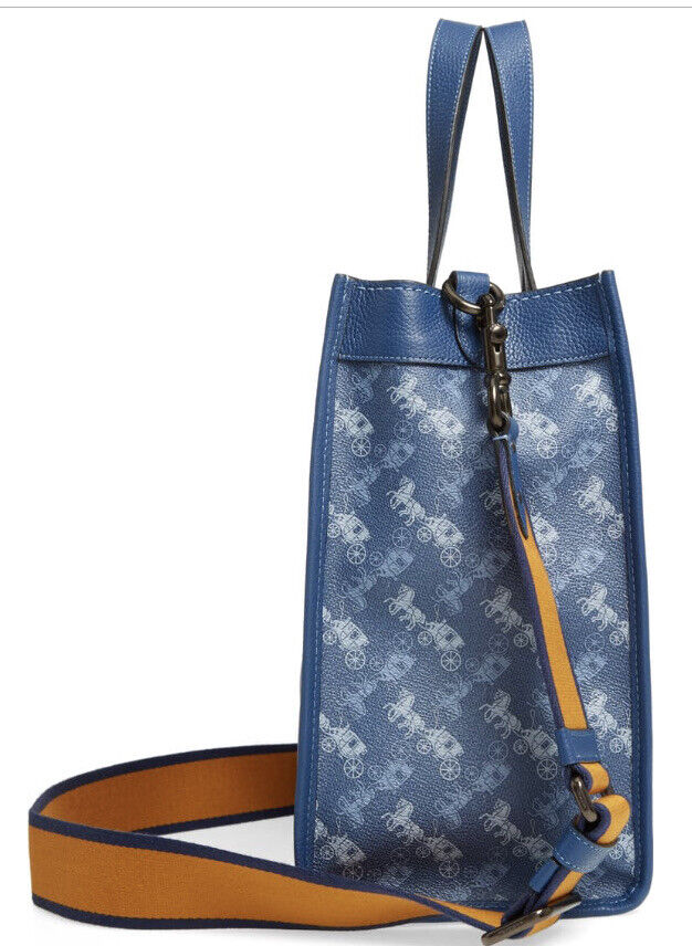 COACH Field Signature Carriage Coated Canvas & Leather Tote in