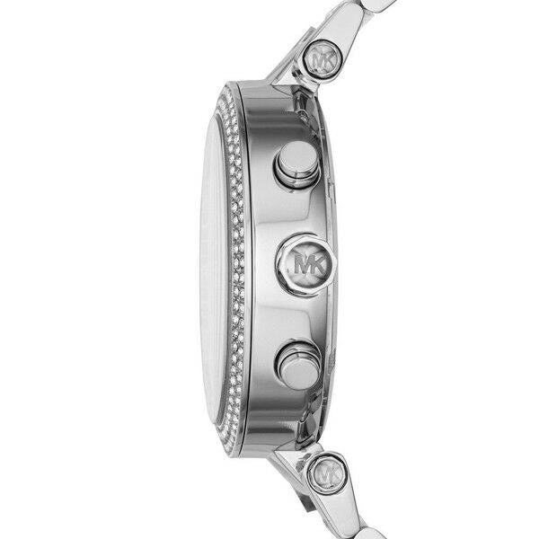 Buy Michael Kors Womens Quartz Parker Silver Stainless Steel Pink Dial 39mm Watch - Mk6105 in Pakistan