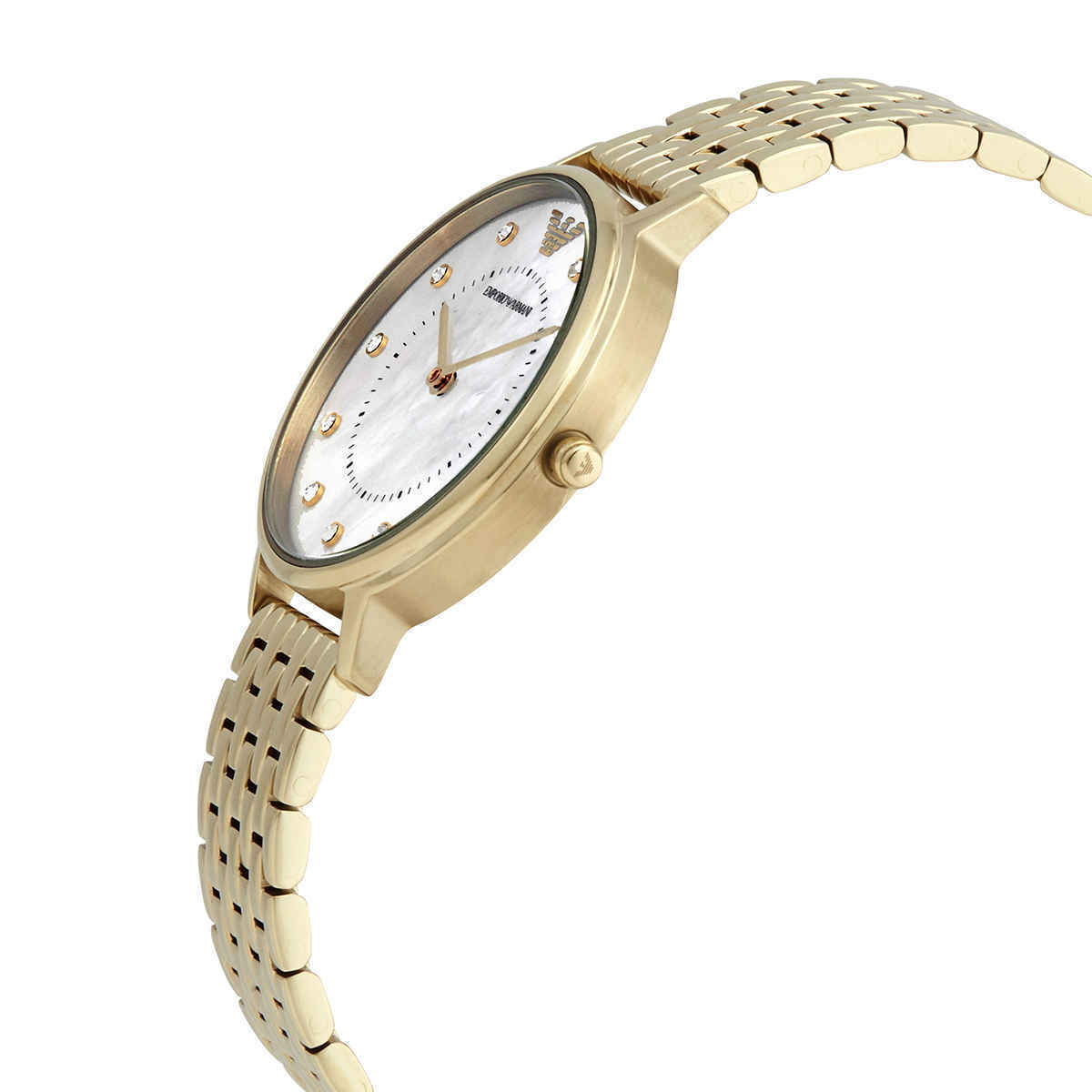 Buy Emporio Armani Women’s Analog Stainless Steel Mother of Pearl Dial 32mm Watch - AR11007 in Pakistan