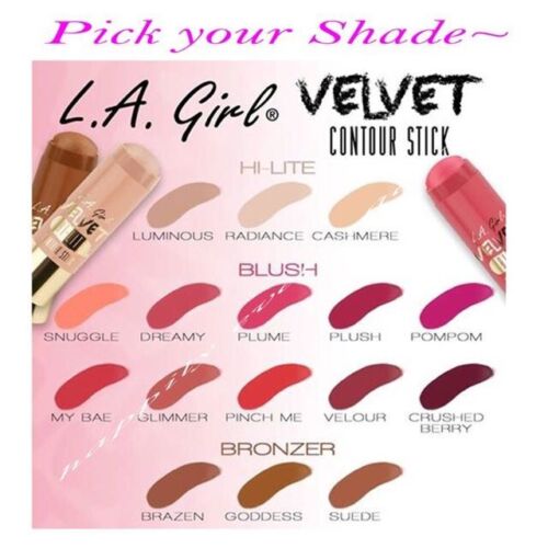 Buy L.A. Girl Cosmetics Velvet Contour Blush Stick - Radiance in Pakistan
