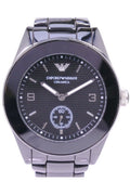 Buy Emporio Armani Women’s Quartz Stainless Steel Black Dial 39mm Watch 1422 in Pakistan