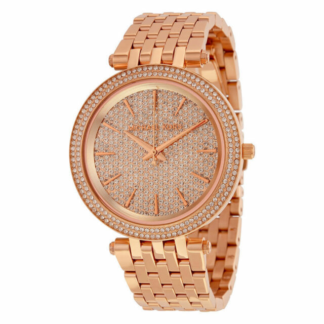 Buy Michael Kors Womens Quartz Darci Stainless Steel Rose Gold Dial 39mm Watch - Mk3439 in Pakistan