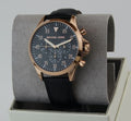 Buy Michael Kors Men’s Chronograph Quartz Leather Strap Black Dial 45mm Watch - MK8535 in Pakistan