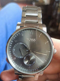 Buy Hugo Boss Mens Analog Oxygen Silver Stainless Steel Grey Dial 42mm Watch - 1513596 in Pakistan