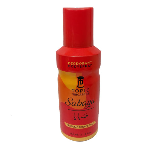 Buy Topic Sabaya Deodorant Body Spray 150ml in Pakistan