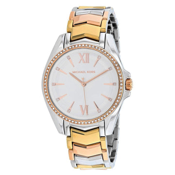 Buy Michael Kors Womens Quartz Whitney Stainless Steel White Dial 38mm Watch - Mk6686 in Pakistan