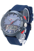 Buy Tommy Hilfiger Mens Quartz Silicone Strap Blue Dial 46mm Watch - 1791761 in Pakistan