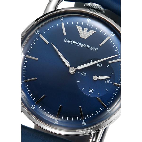 Buy Emporio Armani Men's Leather Strap Blue Dial 41mm Watch AR11335 in Pakistan