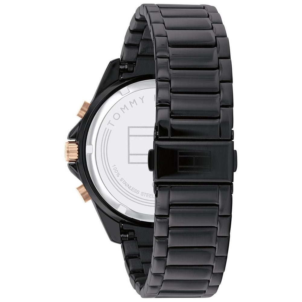 Buy Tommy Hilfiger Quartz Black Stainless Steel Black Dial 44mm Watch for Men - 1791858 in Pakistan