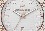 Buy Michael Kors Womens Quartz Runway White Silicone Strap White Dial 40mm Watch - Mk6853 in Pakistan