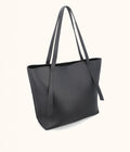 Buy Minimalist Shoulder Tote Bag - Black in Pakistan