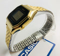Buy Casio Ladies Mid-Size Gold Tone Digital Retro Watch - LA-680WGA-1D in Pakistan